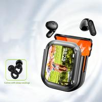 Black + noise-canceling earbuds