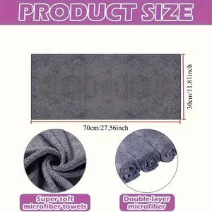 4pcs Microfiber Cloths, Quick-drying Modern Microfiber Cleaning Cloths, Reusable, Non-pilling, Hypoallergenic Fabric |   Very Suitable for Scrubbing, Mopping, Windows, Living Room, Bedroom, Outdoor, Toilet, Kitchen, and Bathroom Cleaning Supplies