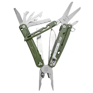 Wetactics MT-13 20-in-1 Multitool, Stainless Steel Repair Tools with Pliers, Scissors, Saw, Screwdrivers, Ruler, File, Bottle Opener for Home Repairs & Outdoor Camping