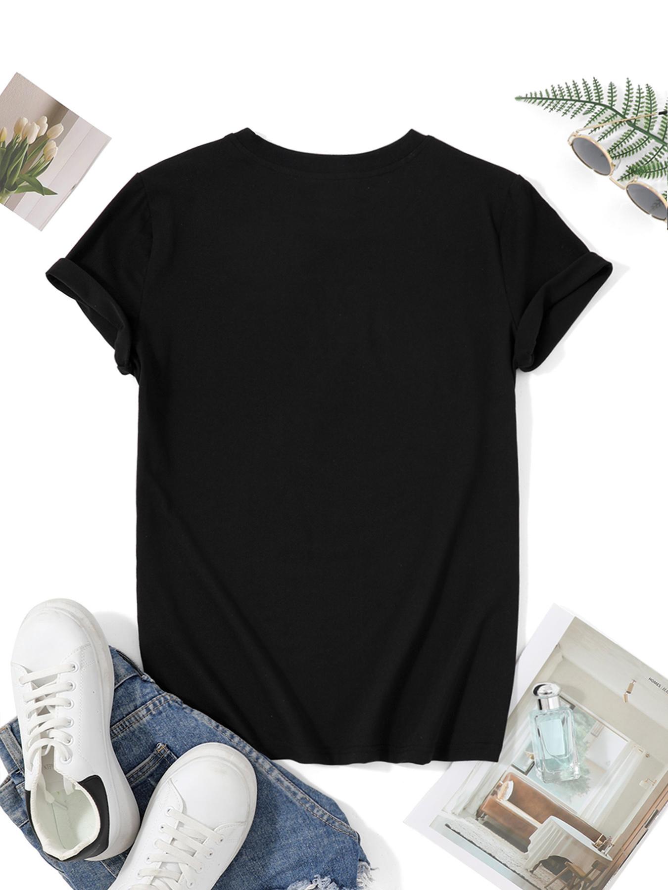 Welcome to Fabulous Las Vegas Nevada Women'S T-Shirt with Letter Print, Casual Round Neck Short Sleeve Top for Spring And Summer