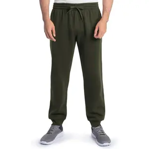 Fleece Joggers with Pockets, Relaxed Fit, Moisture Wicking, Breathable, Tapered Sweatpants