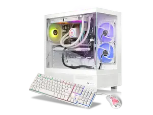 Thermaltake Gaming Desktop PC V27S-B65K-96X-LCS AMD Ryzen 7 7800X3D 32GB DDR5 1TB NVMe SSD AMD Radeon RX 9060 XT Windows 11 Home