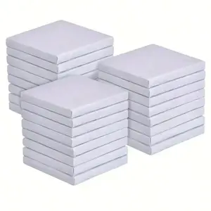 Mini Canvas Board Set of 10 Pieces, Ideal for Oil Painting & Watercolor Art, Perfect for Small Art Projects, Model Xinghao X018559