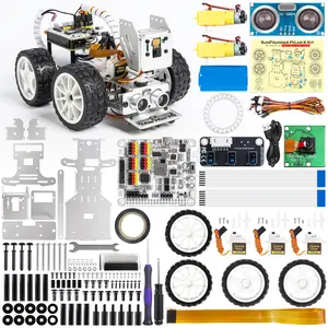 SunFounder PiCar-X Smart DIY Kit for Raspberry Pi 5/4B/3B+/Zero 2W, Self-assembly Required