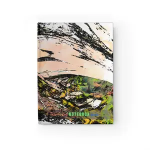 Wonderkul Notebook #058 - Hardcover Notebook - 5x7 - Blank Pages