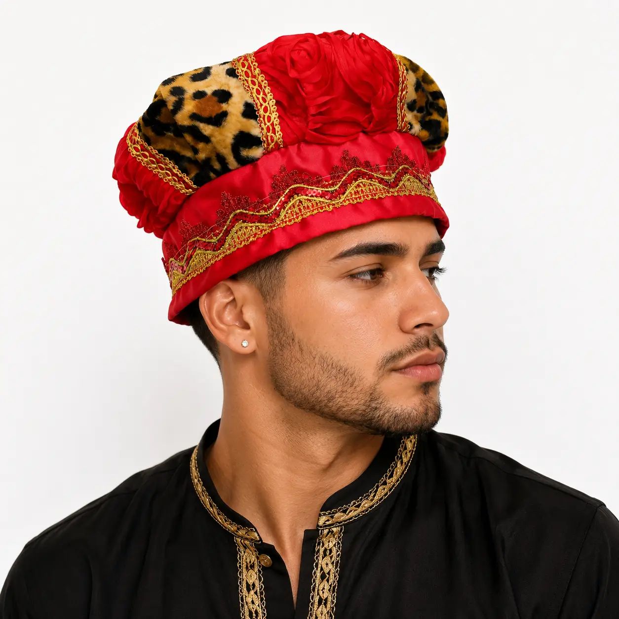 Shango Hat with Adjustable Elastic Band