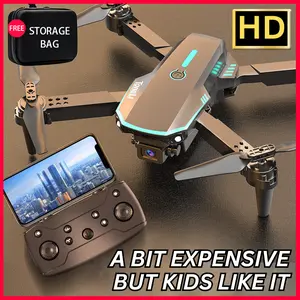 TongLi Aerial photography drone foldable drone children's remote control drone quadcopter, beginner drone dual-camera drone drones suitable for children aged 14 holiday gifts carnival gifts New Year's gifts. Folding Wifi Fpv