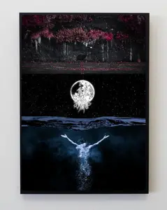 Sleep Token Take Me Back to Eden + Even in Arcadia Poster – Atmospheric Dual Art Print for Music Lovers, Dark Fantasy Band