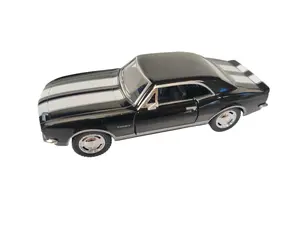 KINSMART 1967 Chevrolet Camaro Z28 1:37 Scale 5" Diecast Metal Model Car with Openable Doors Pull-Back Action Officially Licensed Collectible