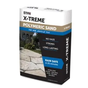 X-Treme Polymeric Sand, Joint up to 6 Inches. 50-Pound Bag SRW wide joint