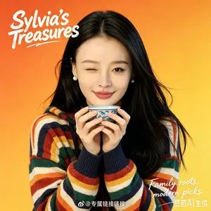 Contemporary Chinese Art Collectibles Series - Curated by Sylvia Accessory Necklace