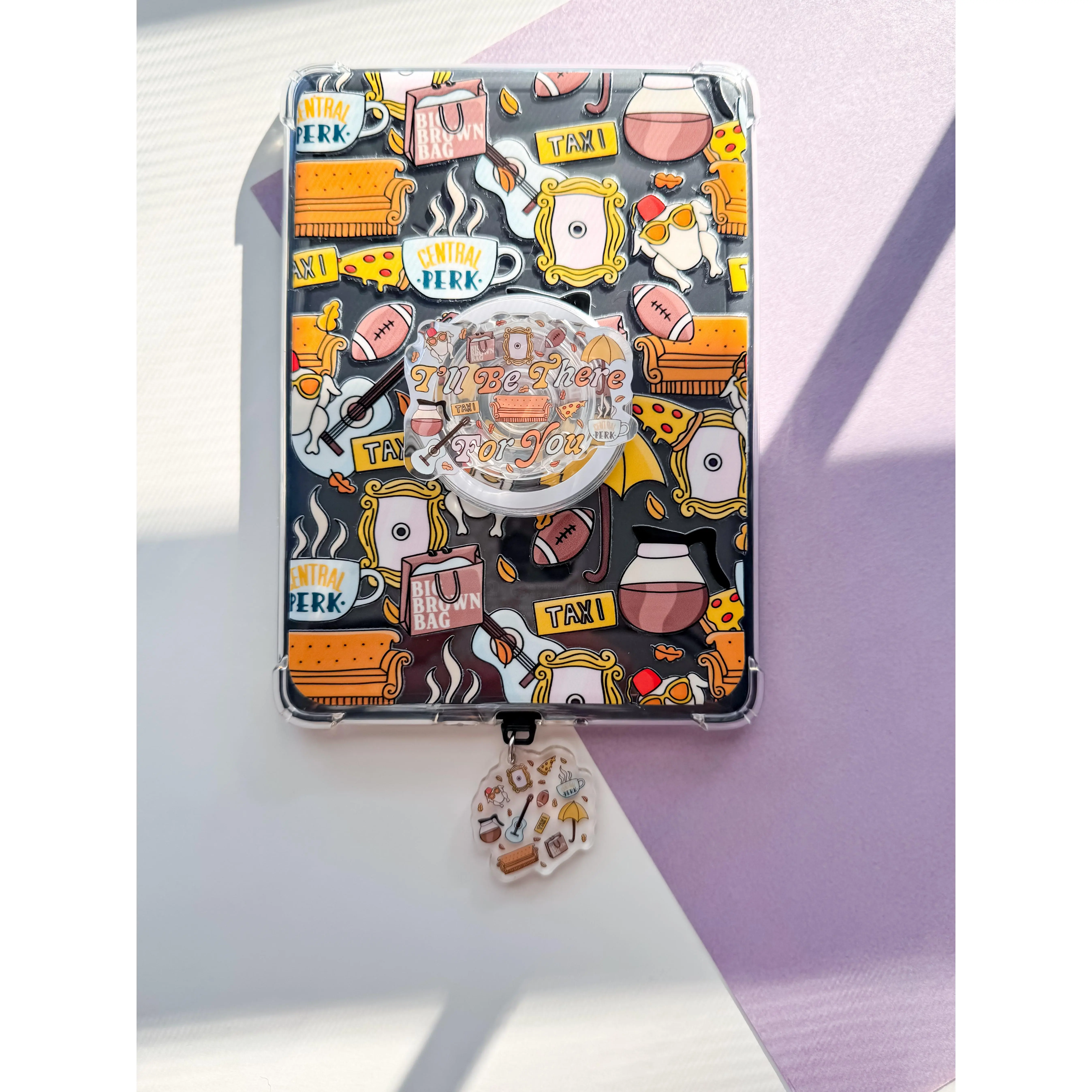 Central Perk Magsafe Phone and E reader Grip Magnetic Plastic Stick kindle accessories