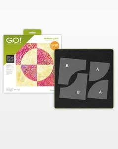 Accuquilt GO! Drunkard’s Path-4” Finished (Makes 8" Finished Blocks) Die