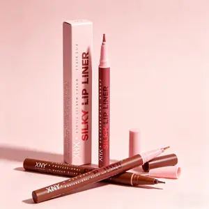 OLIBOLLA No Transfer Lip Liner, Waterproof Long Lasting Colored Lip Makeup, Easy Apply Smudge Resistant Lip Pencil