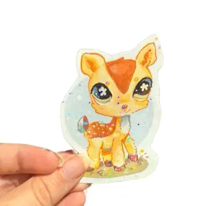 LPS Deer Vinyl Waterproof Weather Sticker - Cute littlest pet shop inspired sticker! Weatherproof