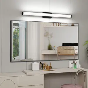 Black Modern Bathroom Light Fixtures Over Mior 41 inch LED Vanity Lights Bar for Bath
