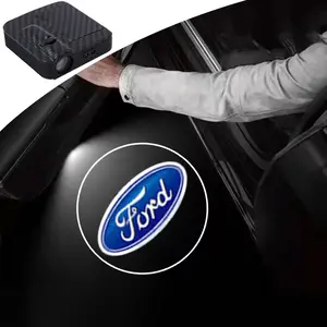 2PC Led Car Door Welcome Light Logo Shadow Projector Laser Lamp Led Car Lights For Ford Focus Fiesta Mondeo Explorer Transit Escape Ranger Kuga MK7 MAX Accessories