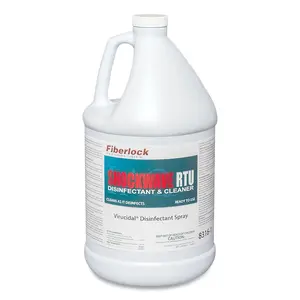 212 MAIN Shock Wave RTU Disinfectant Sanitizer Spray, 128 oz Liquid Ready-to-Use, for Wood Surfaces & Household Flooding and Mold Remediation