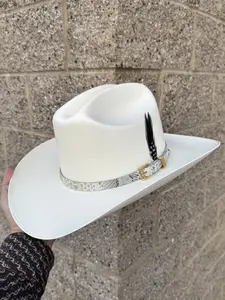 200x Guadalajara Straw Cowboy Hat - El Rey (Python Natural)