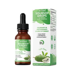 Natural Plant Supplement Digestive Health Relaxation Liver Support & Improved Sleep Promotes Overall Well-being Soursop Graviola Dietary Liquid Drops