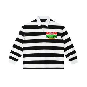 HELLO® Rugby Polo (B&W)