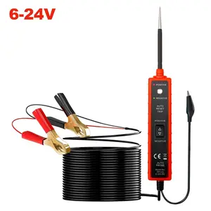 Automotive Circuit Tester 6V-24V DC Power Probe, Electrical System Diagnostic Tool with Polarity Test, Continuity Check, Short Circuit Detection, Relay Fuse Switch Tester for Car Truck SUV
