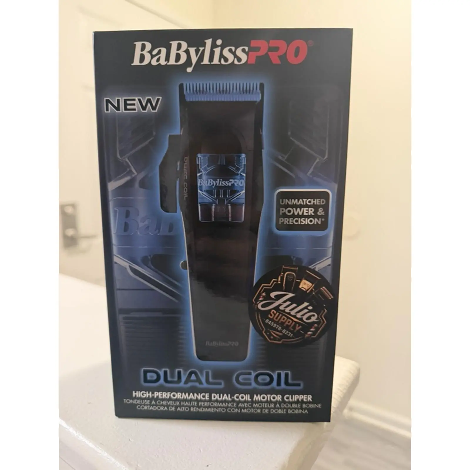 BaBylissPRO Dual Coil Motor Clipper - Unmatched Power & Precision for High-Performance Grooming