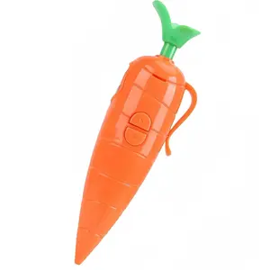 60-Second Voice Recorder with Playback & Audio Recorder Pen - Cute Carrot-Shaped Recorder Device, Smooth-Writing Ballpoint Pen - Fun & Creative Gift for Kids, Students, Teachers