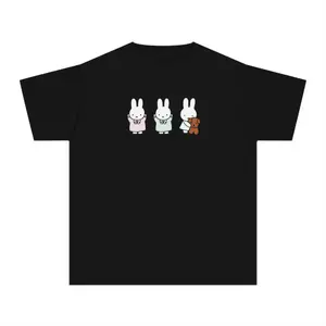 Miffy Bunny T-Shirt, Y2K T-Shirt, Cute Bunny Miffy T-Shirt Y2K Breathable Top Clear Cropped