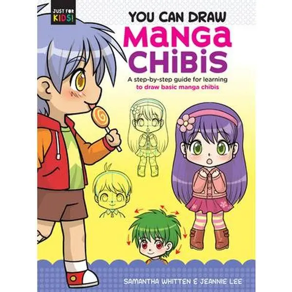 USED Book - You Can Draw Manga Chibis: A Step-By-Step Guide for Learning to Draw Basic Manga Chibis by Whitten, Samantha (Paperback) - english