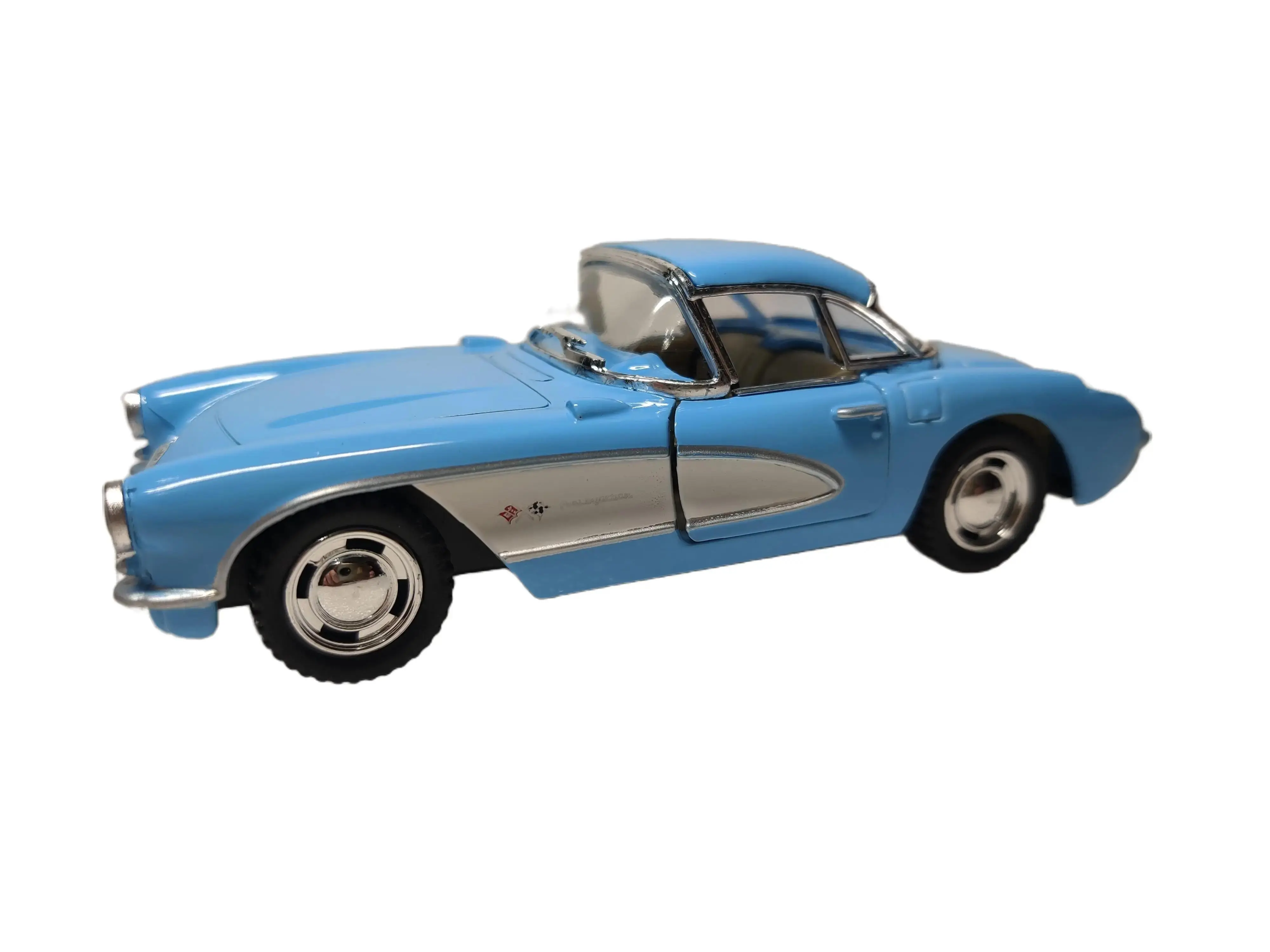 KINSMART 1:34 SCALE  5" 1957 CHEVROLET CORVETTE diecast