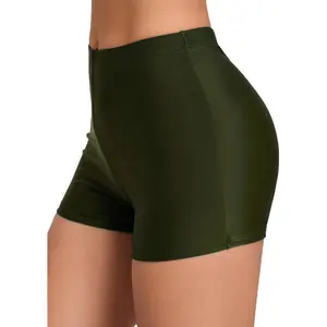 High Waisted Swim Board Shorts Tummy Control Swim Shorts Bathing Suit Bottoms Liner Swimsuit