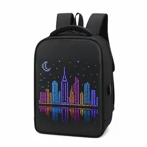 8840-1 LED Backpack Black