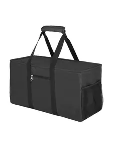 Large Practical Tote Bag, Foldable Reusable Storage Bag, Beach Bag, Shopping Bag, Picnic Bag, Versatile and Durable Design