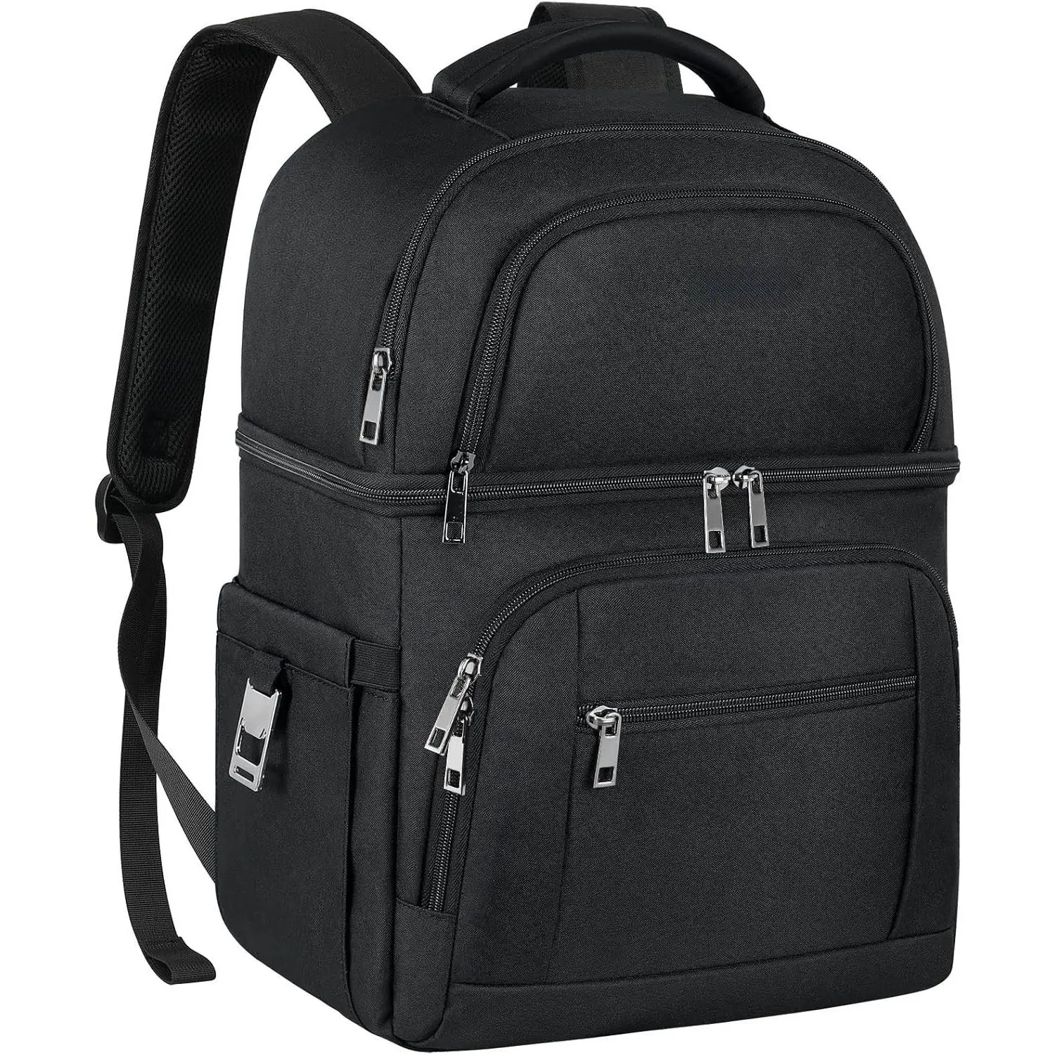 Cooler Backpack,Insulated Backpack Cooler Leakproof Double Deck Cooler Bag for Men Women RFID Lunch Backpack
