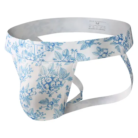 Blueberry toile MCE jock strap