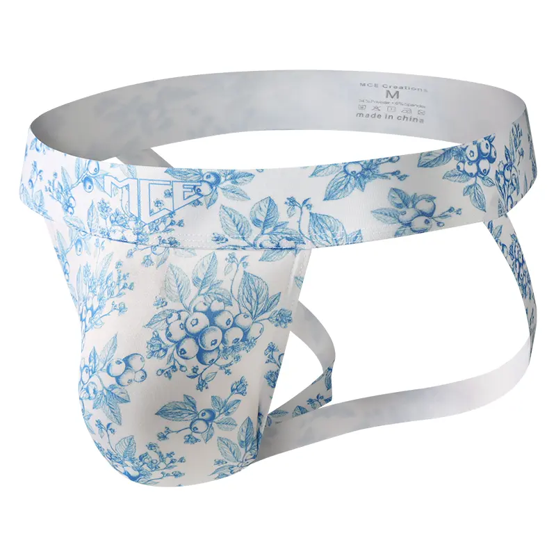 Blueberry toile MCE jock strap