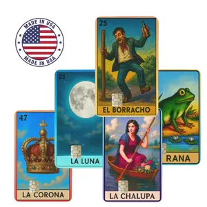 Loteria Credit Card Cover – Vibrant Mexican Bingo Aesthetic | Waterproof Debit Card Skin | Funny Cultura Sticker for Wallet Style
