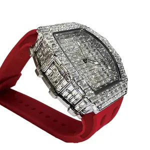 Vertex Royale Diamond Edition Tonneau Watch with Swiss Inspired Brilliance & Quartz Precision Movement