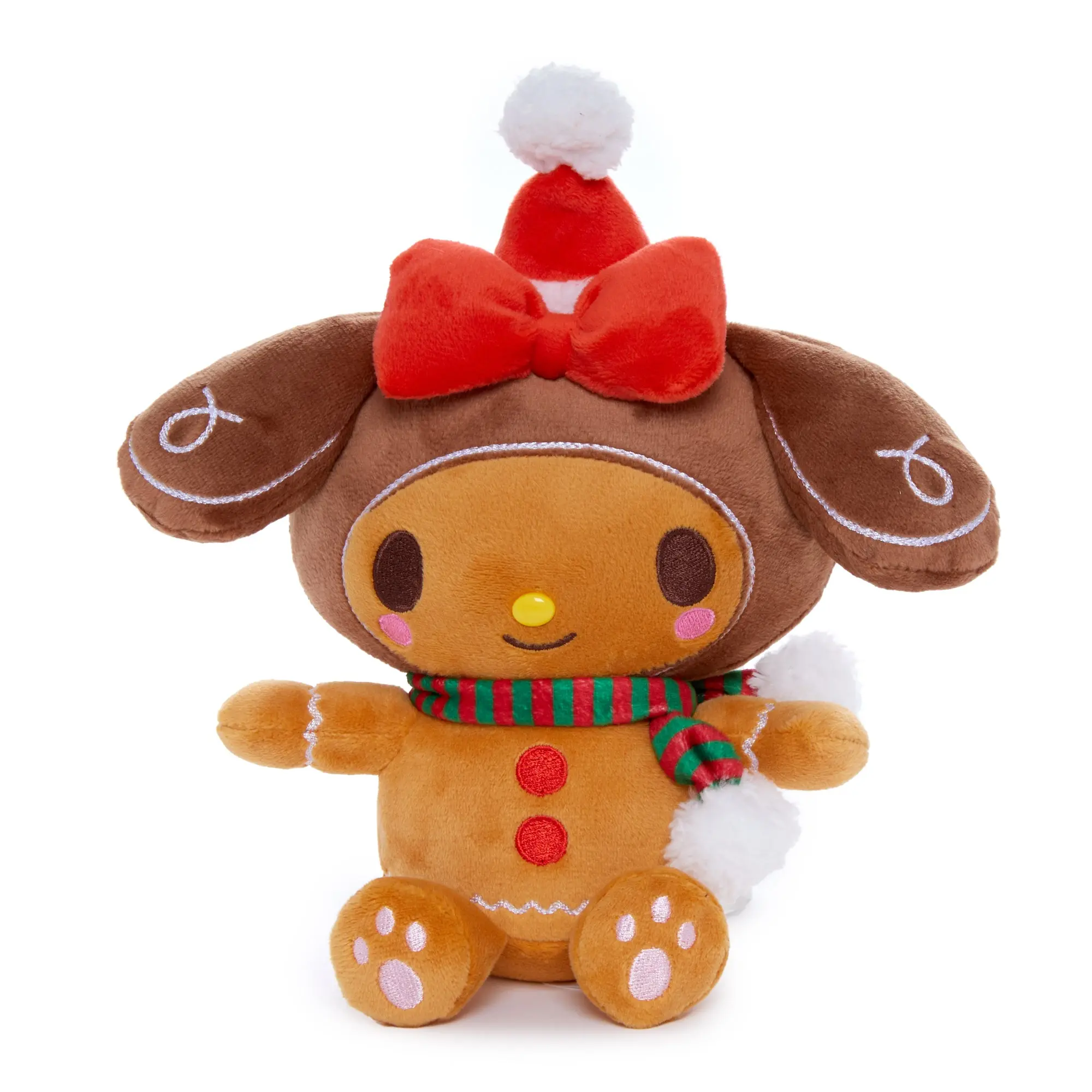 My Melody 7" Plush (Holiday Gingerbread Friends) My Melody 7" Plush (Holiday Gingerbread Friends)