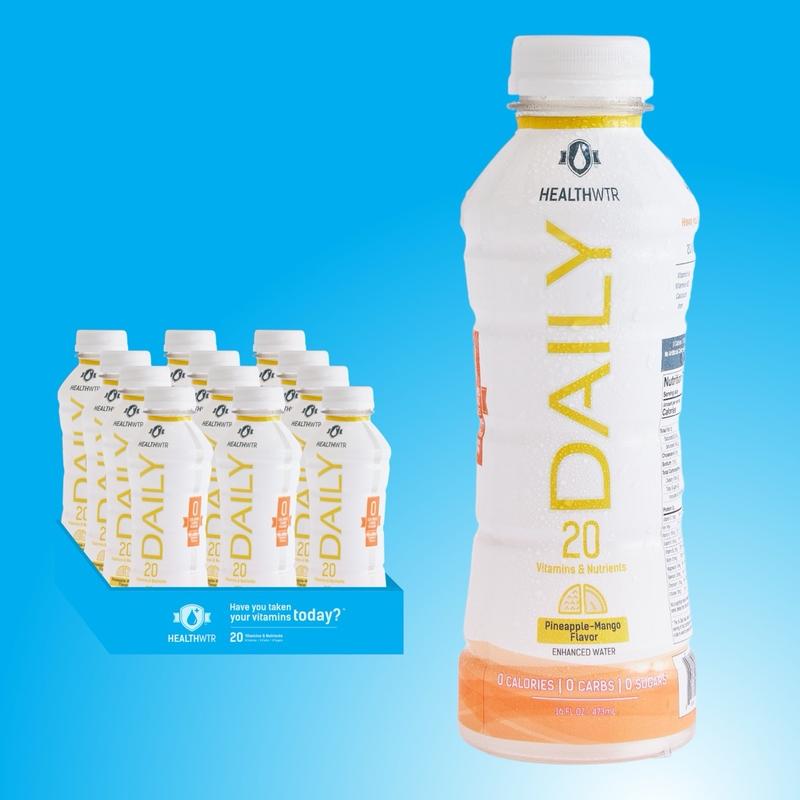 Healthwtr - 20 Vitamins and Nutrients with 0 Calories Carbs or Sugars. Tastes AMAZING.
