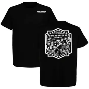 Procharger Belt & Pulleys T-Shirt, Basic 2 Sided Tee For Men and Women