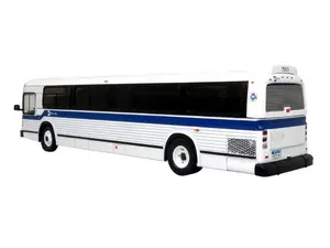 MCI Classic Suburban Bus: MTA New York City Express Diecast 1:87 Scale Model - Iconic Replicas 87-0388