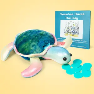 Seawhee the Turtle  Stuffed Animal for Kids – Teaches Kindness, Courage & More! #CharacterBuilding #PlushieWithPurpose #EmotionalLearning