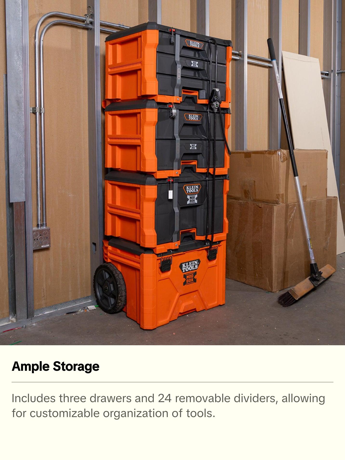 Klein Tools 54823MB Three Drawer Toolbox