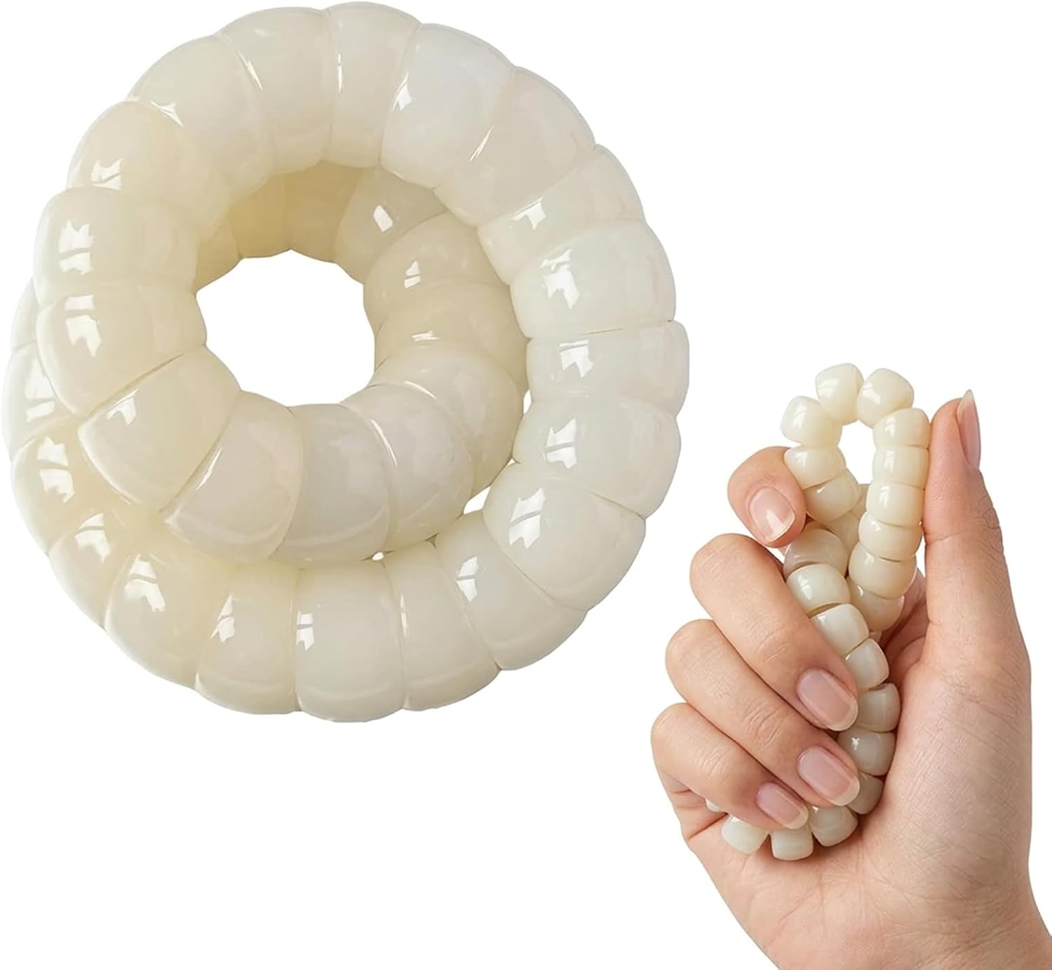 Bodhi Beads Bracelet for Anxiety Relief  Natural Wood Meditation Beads for Stress Yoga Prayer Beads Spiritual Jewelry Gift for Women Insomnia Relief Handmade Buddhist Mala Beads Spiritual Gift Elegant Minimalist Bangle