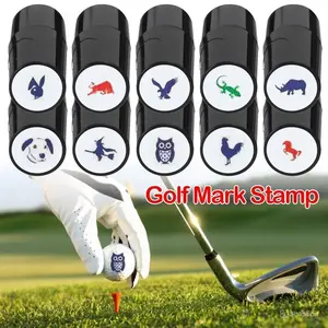 Golf Ball Marker Stamp Tool – Portable Ball Marking Pen for Easy Identification
