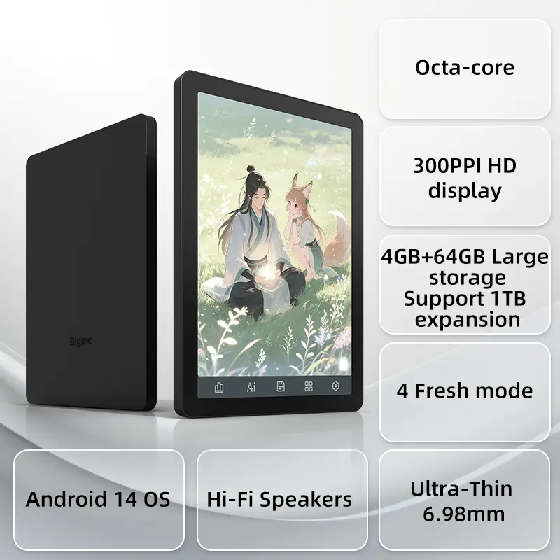 Bigme B6 Color eReader, mini reader, pocket, cute, Color Eink