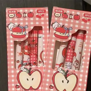 Automatic Pencils with Erasers, 0.5mm Lead, Cute Mechanical Pencils, Office Supplies, School Gifts, Kawaii Stationery, Mechanical Pencil Set