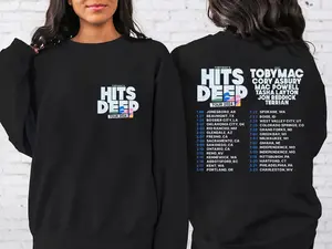 TobyMac Hits Deep Tour 2024 Shirt, TobyMac Fan Shirt, Rapper TobyMac 2024 Concert Shirt, Sweatshirt, Hoodie all size, Color
